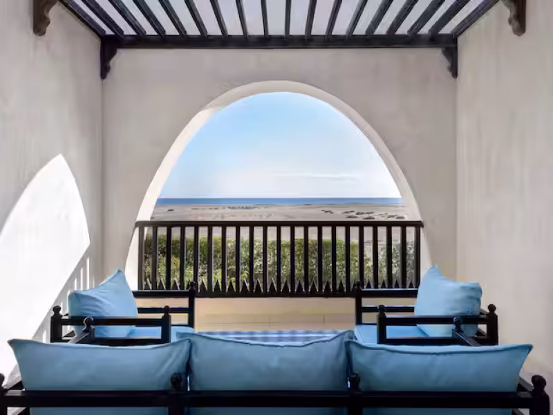 king guest room with Red Sea view at Hilton Marsa Alam Nubian Resort